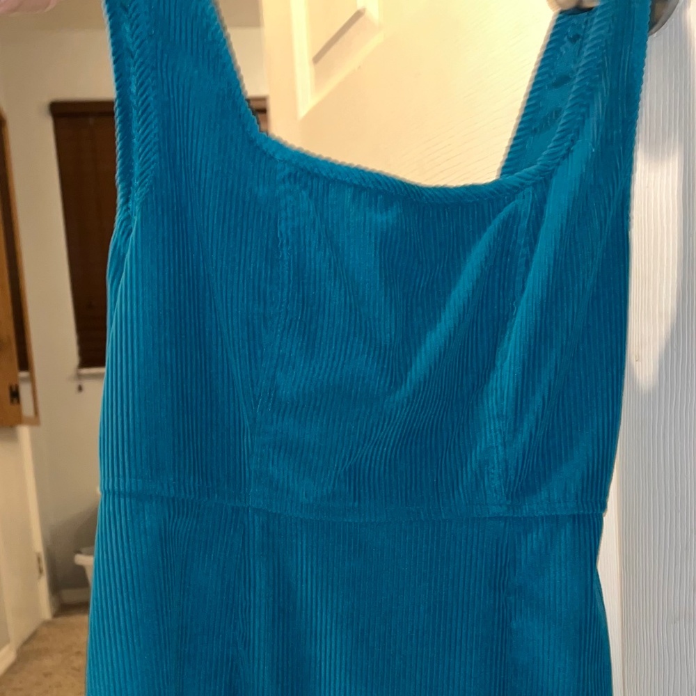 Teal dress